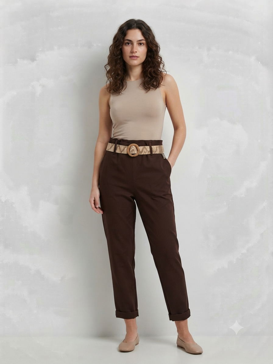 Pantalón Largo | Gabardina