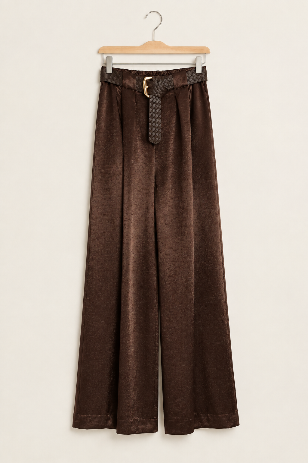 Pantalón Palazzo | Satinado
