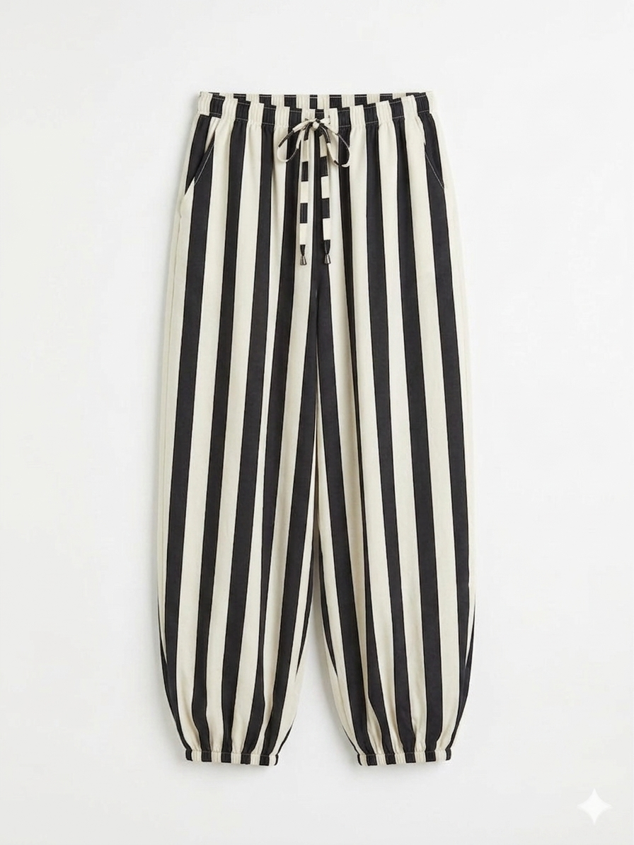 Pantalón Bombacho | Rayas