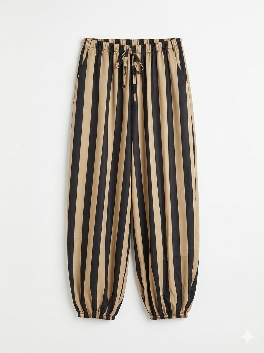 Pantalón Bombacho | Rayas