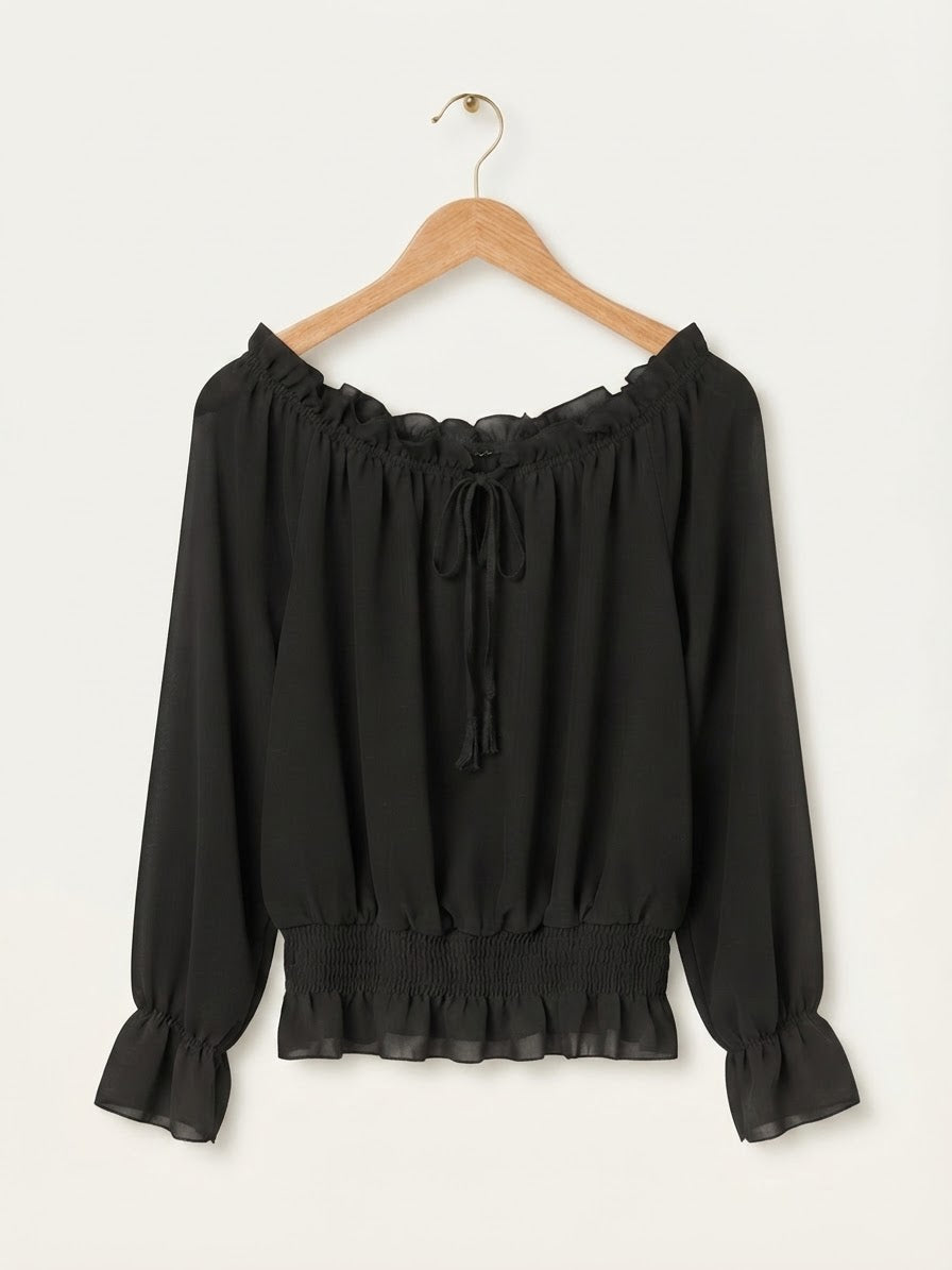 BLUSA ESENCIAL | ESCOTE BARDOT