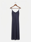 Vestido Largo| Raso Tirante Fino