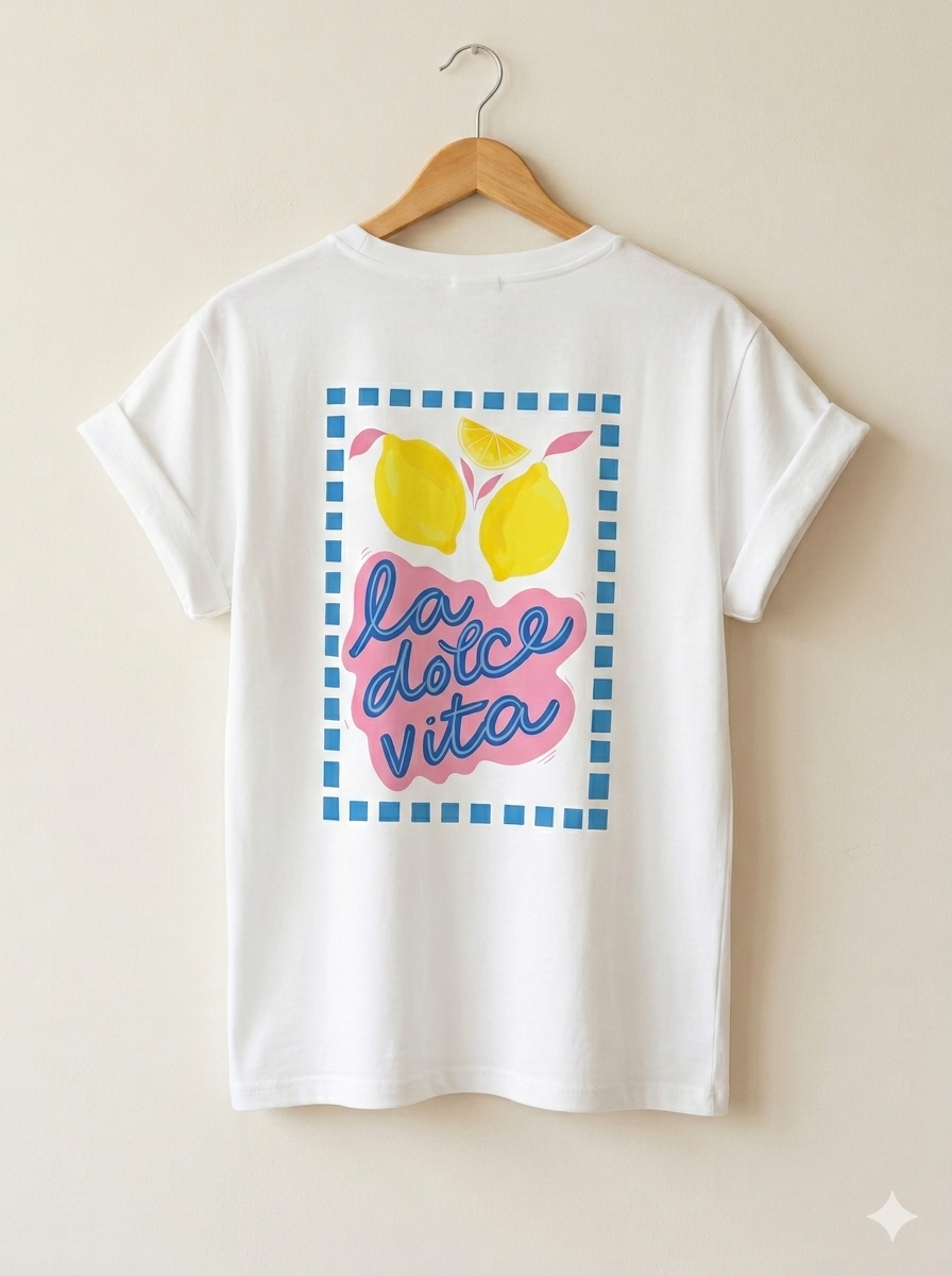 Camiseta “la dolce vita”