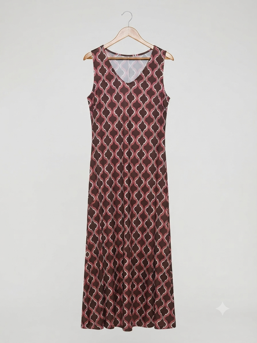 Vestido Largo | Punto Frío con Bolsillos