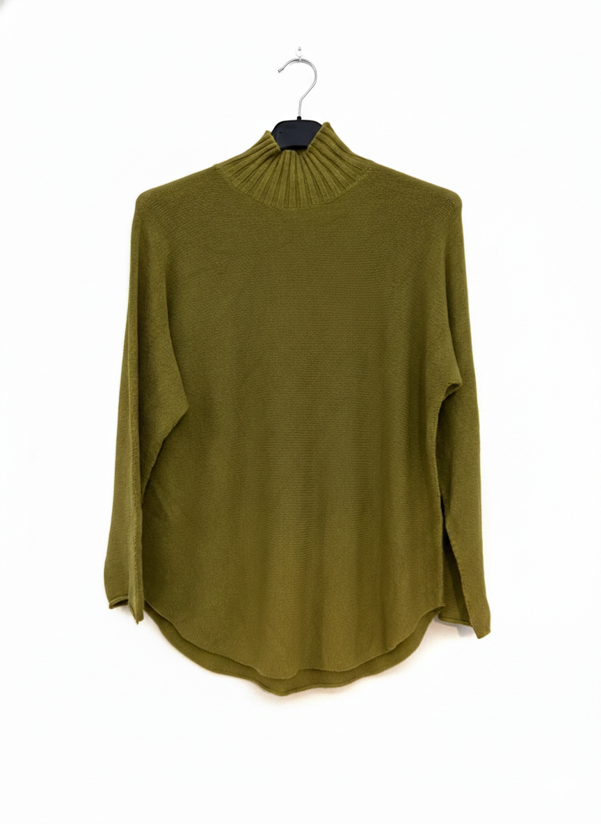 Jersey cuello cisne primavera