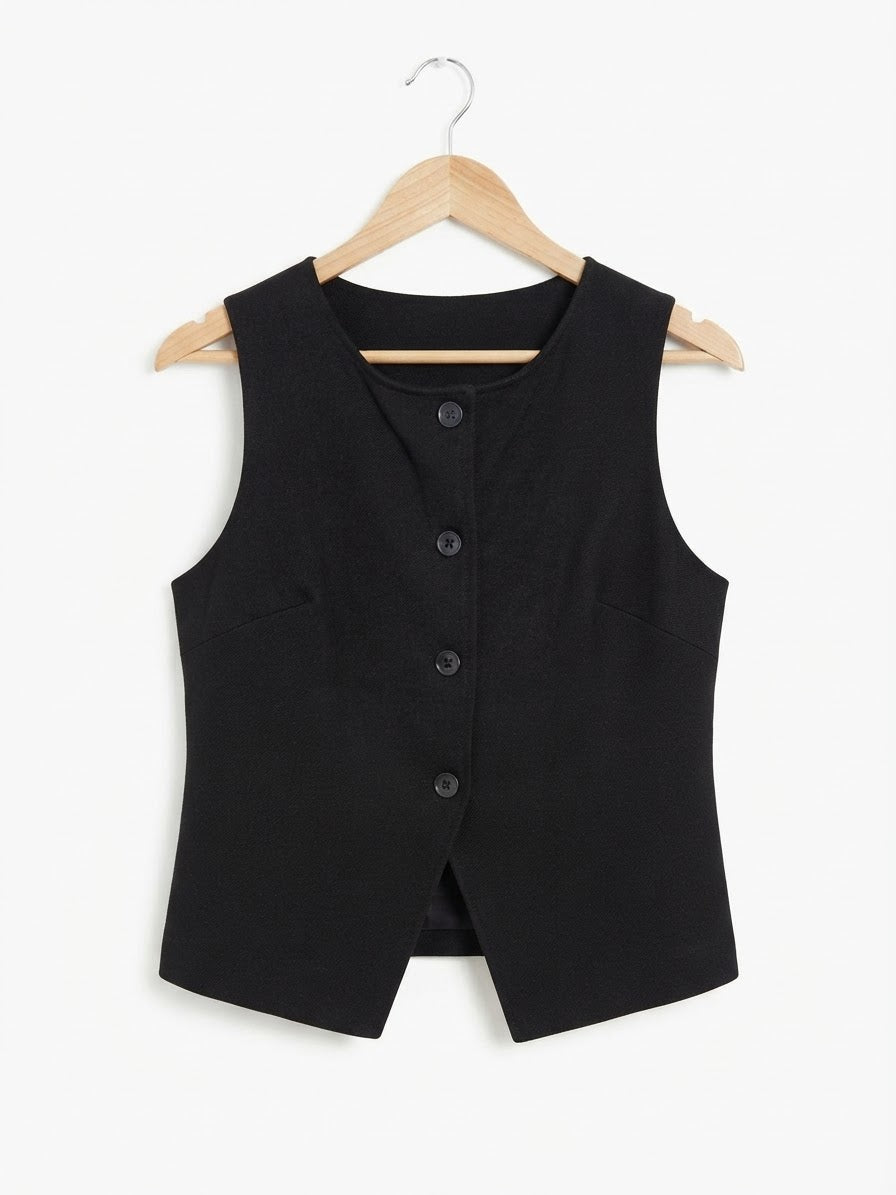 Chaleco | Vestir Negro