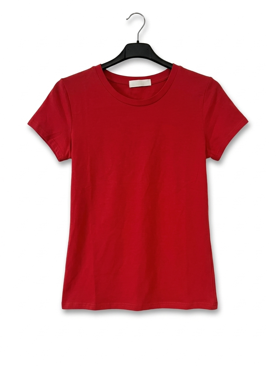 Camiseta manga corta esencial talla pequeña
