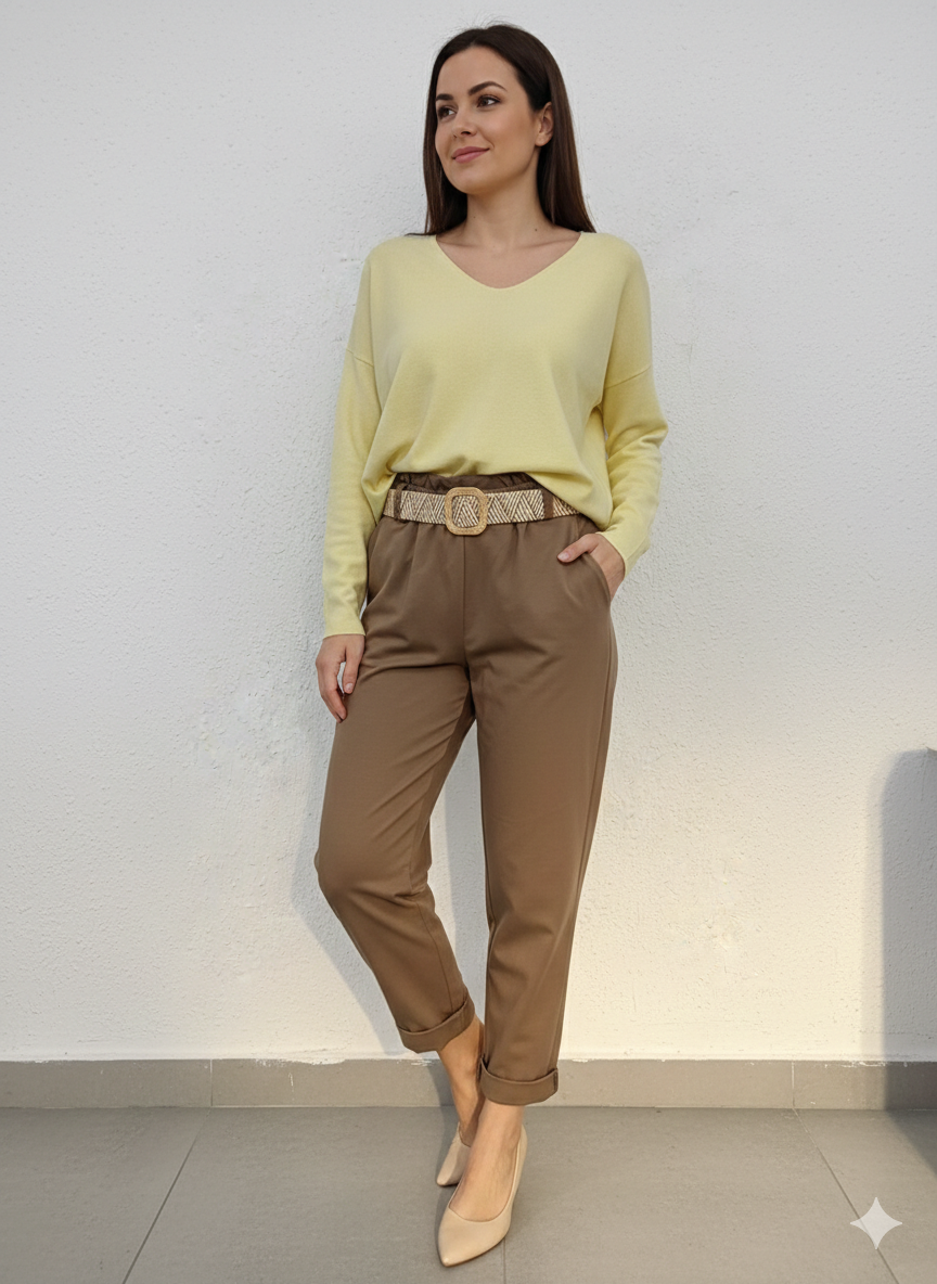 Pantalón esencial talla grande ( 42-50)