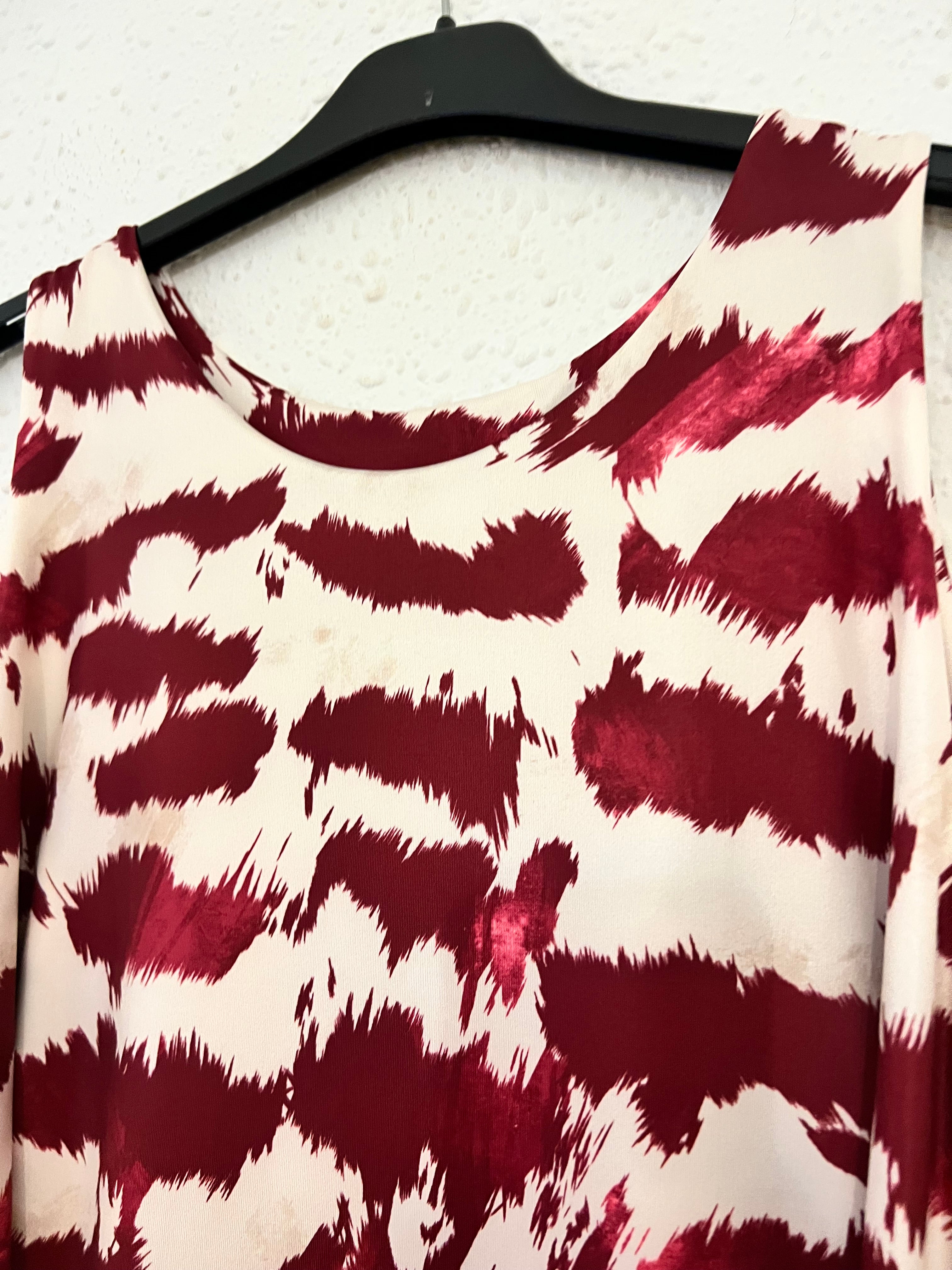 Blusa punto frío sin mangas