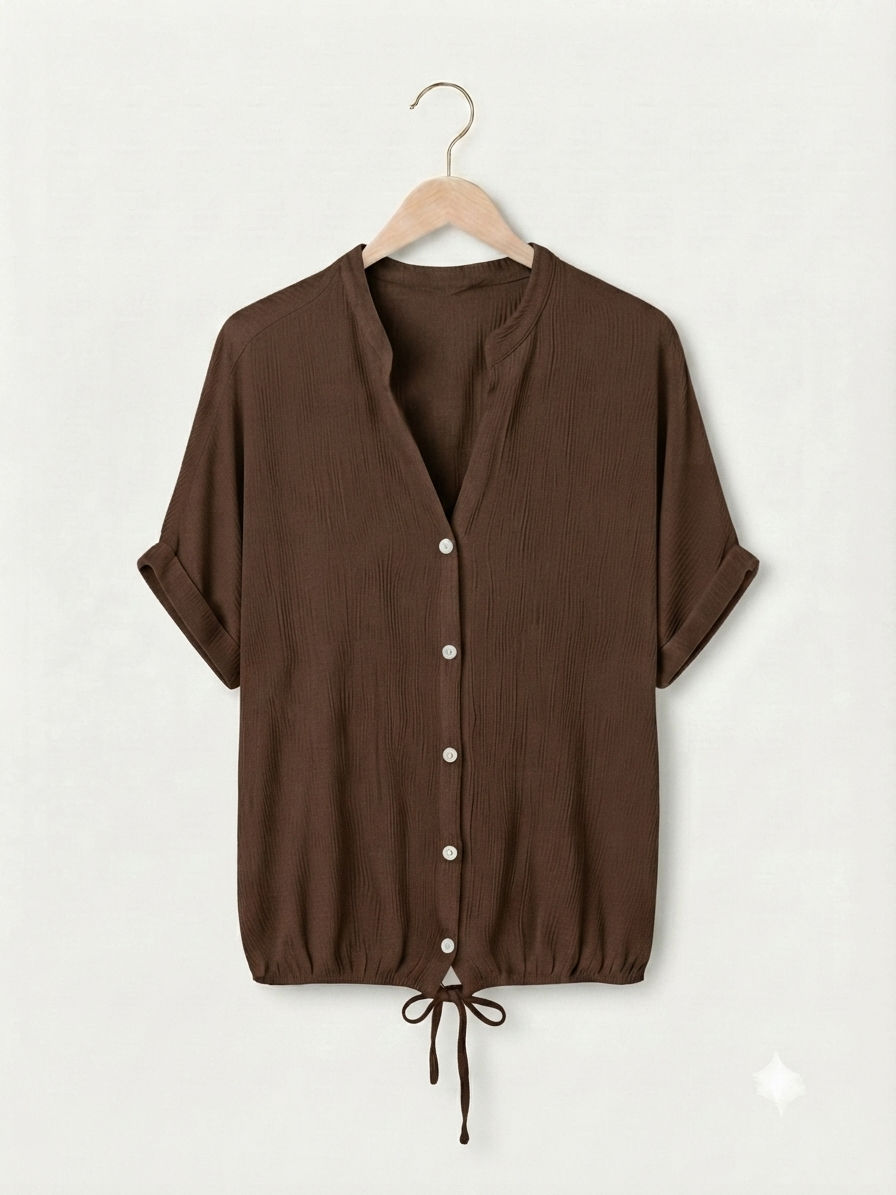 Camisa | Bambula Cuello Mao