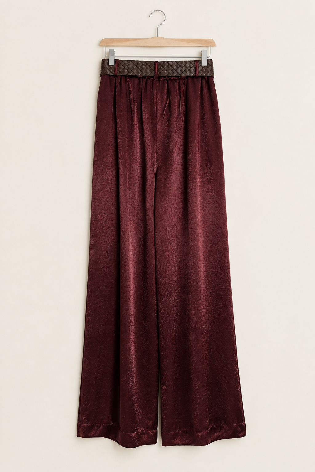 Pantalón Palazzo | Satinado