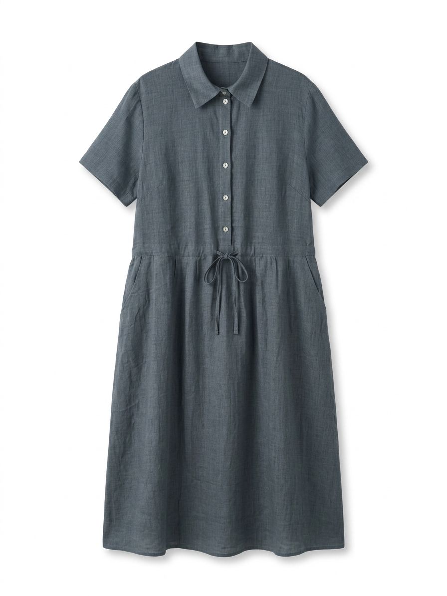 Vestido Camisero | Soft Denim