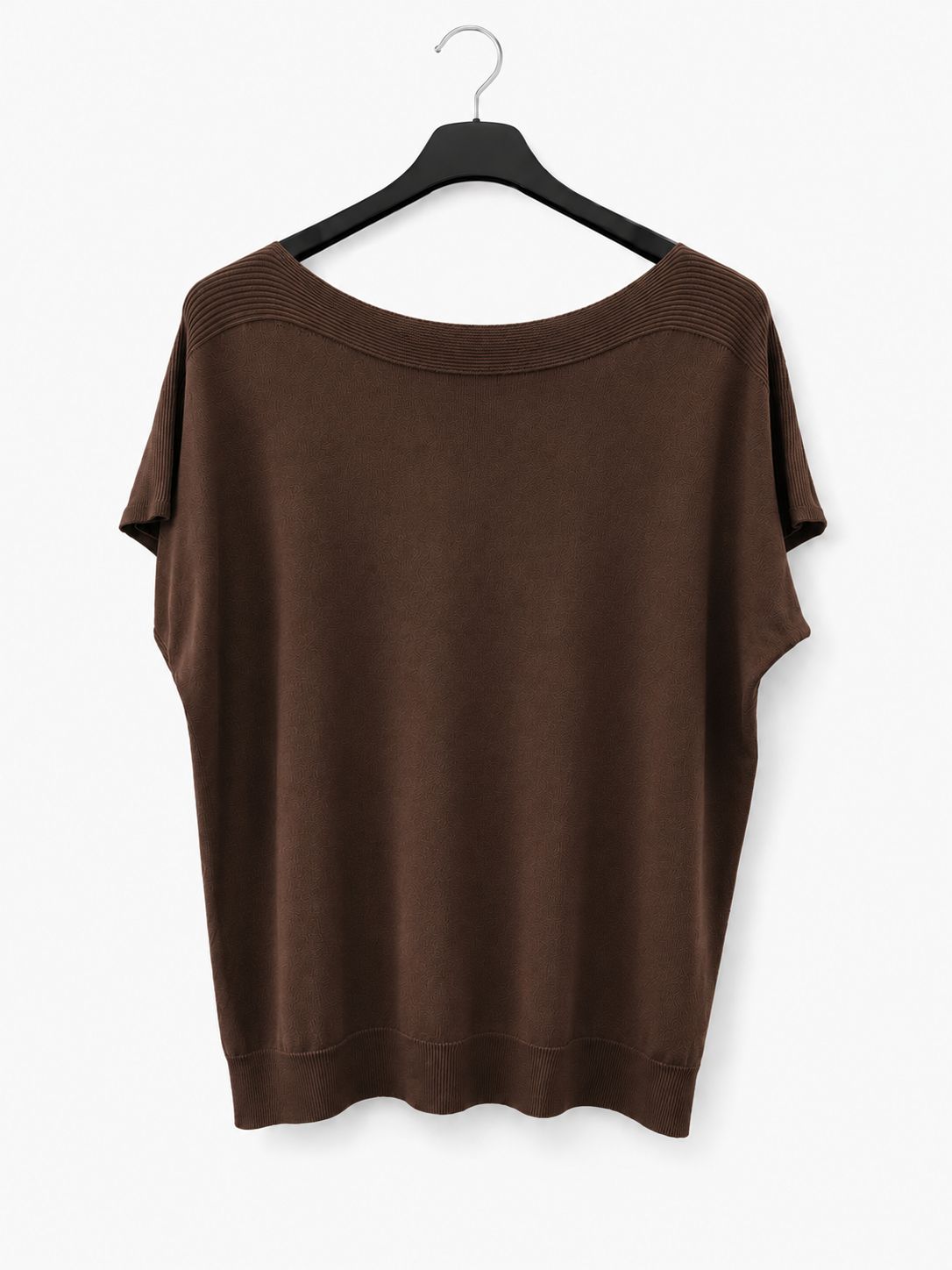 JERSEY PUNTO FINO | CUELLO BARCO
