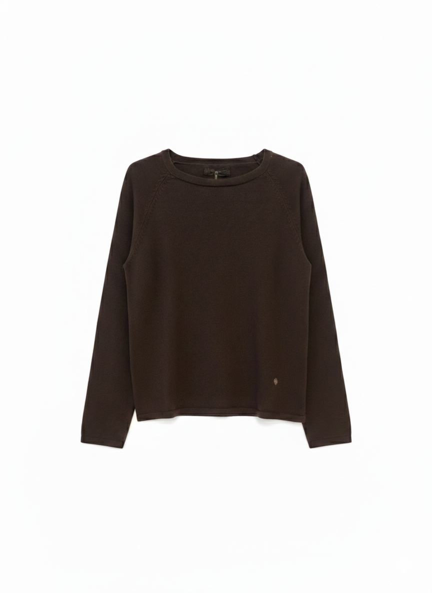 Jersey de Punto Soft con Manga Raglán