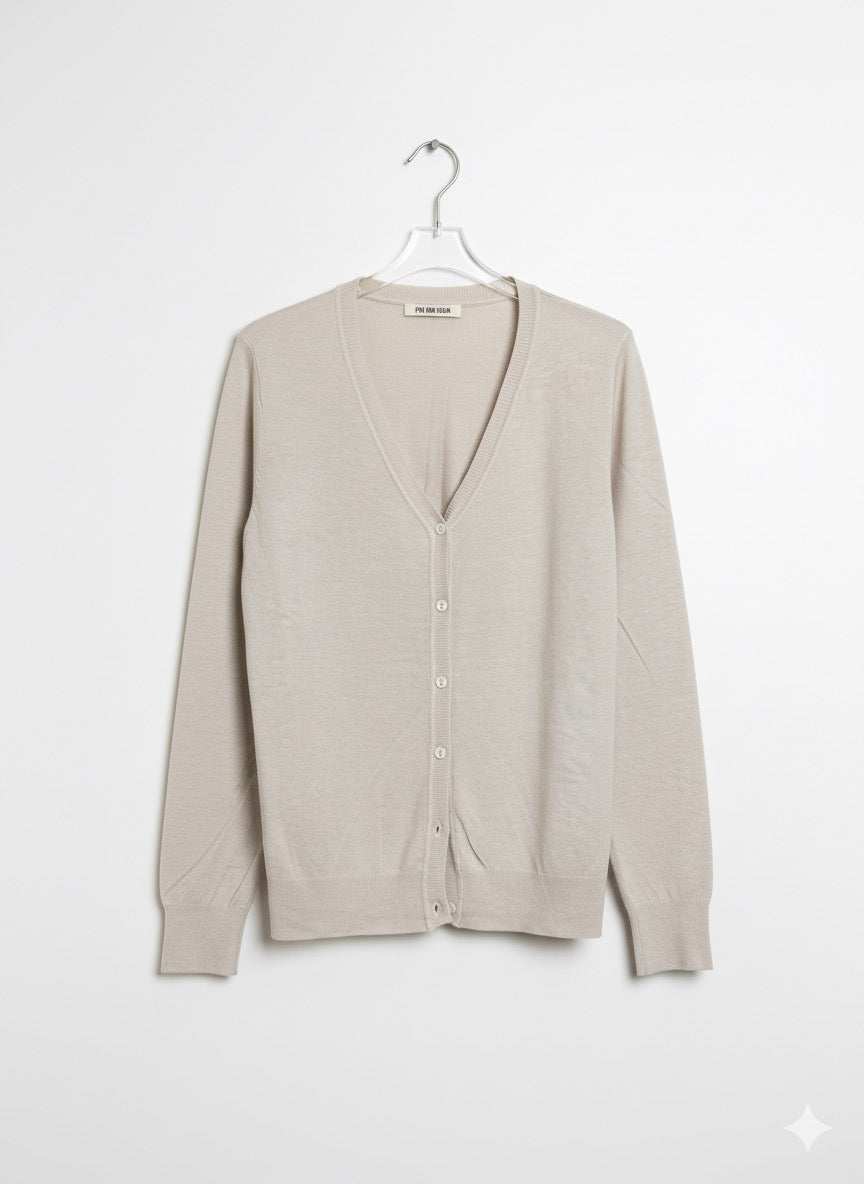 Cárdigan fino botones