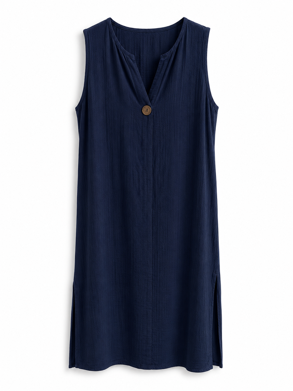 Vestido Sin Mangas | Botón Coco