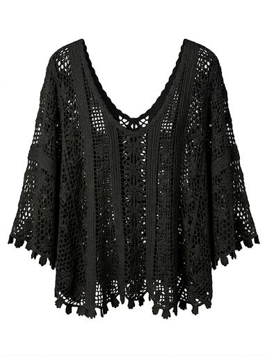 Blusa calada floral