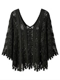 Blusa calada floral