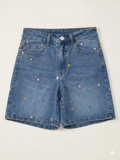Shorts Denim | Floral