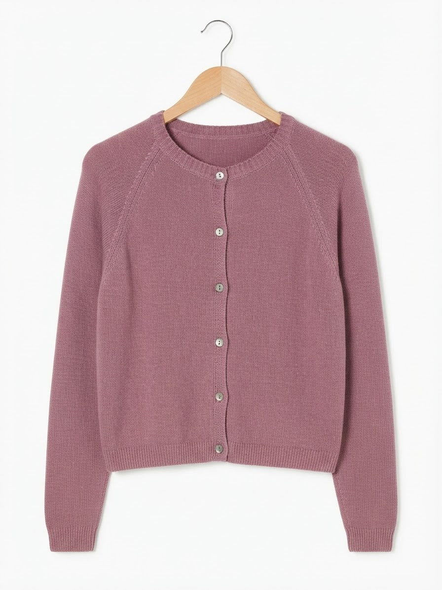 Chaqueta | Cárdigan de punto suave con botones