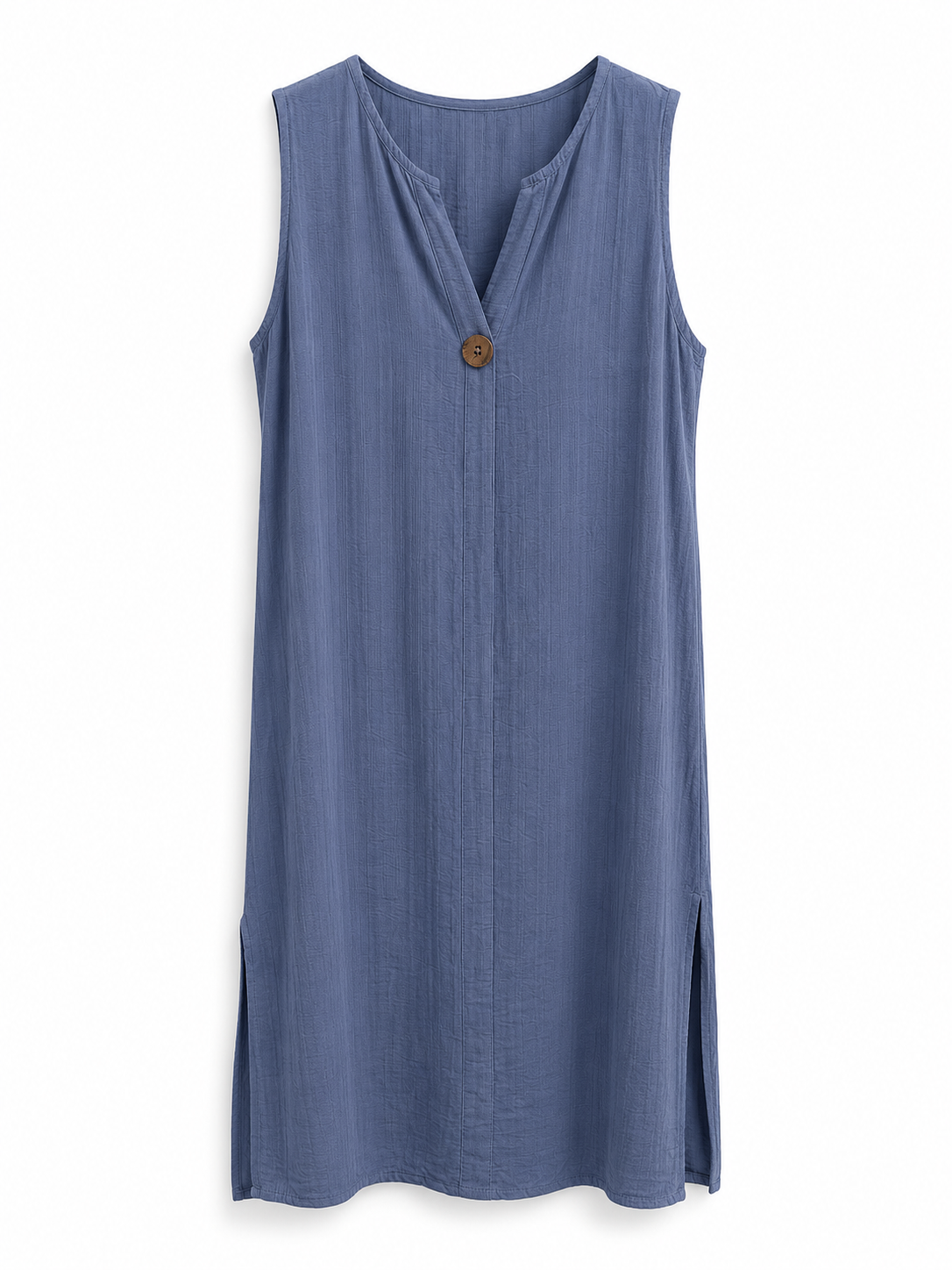 Vestido Sin Mangas | Botón Coco