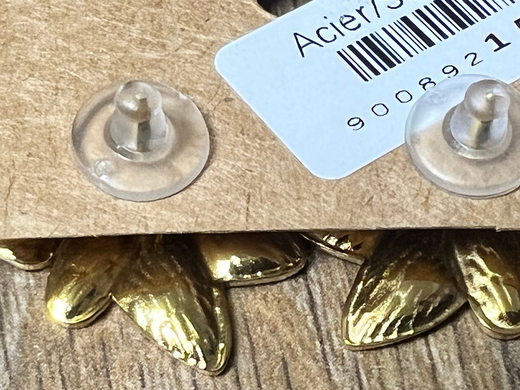 Pendientes | Pétalos Dorados