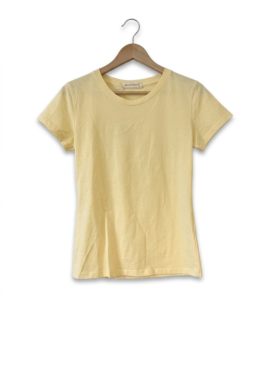 Camiseta manga corta esencial talla pequeña