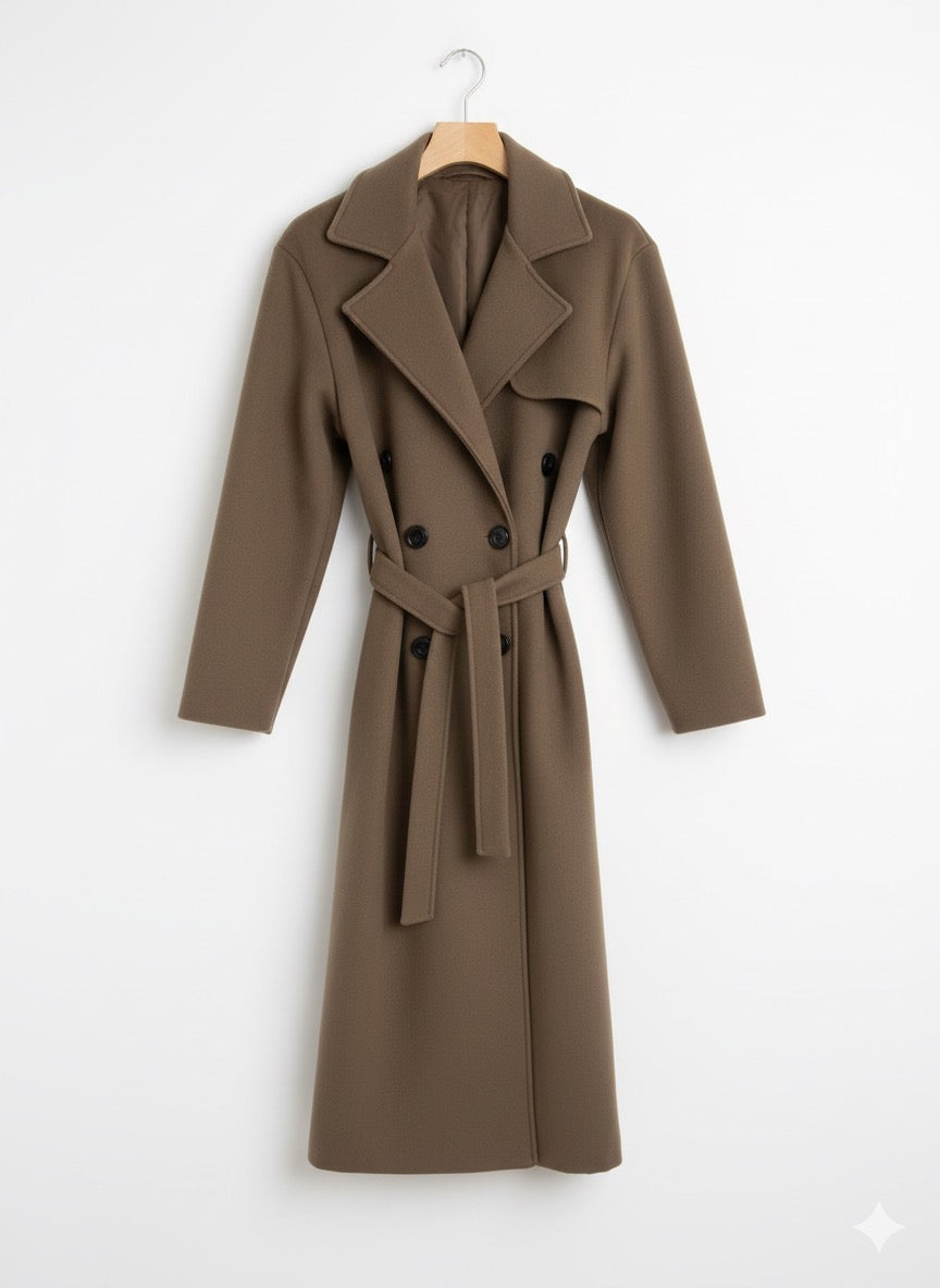 Abrigo Gabardina Maxi