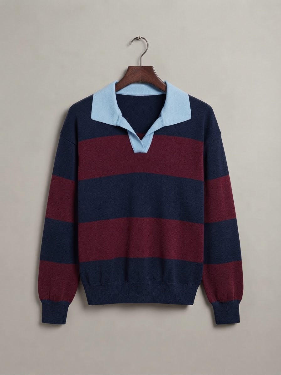 Polo de Punto | Cuello Contraste