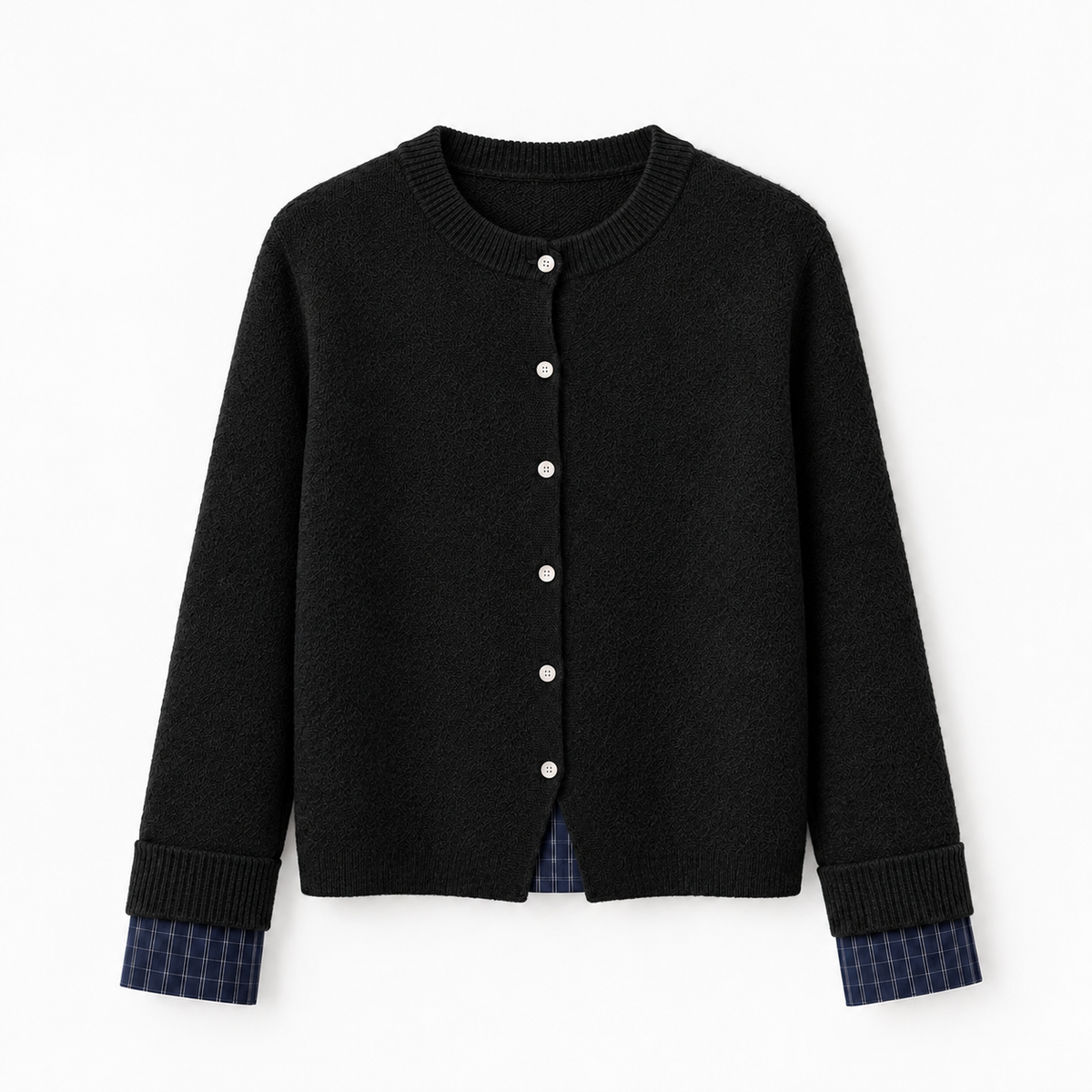 Chaqueta de Punto | Efecto 2 en 1