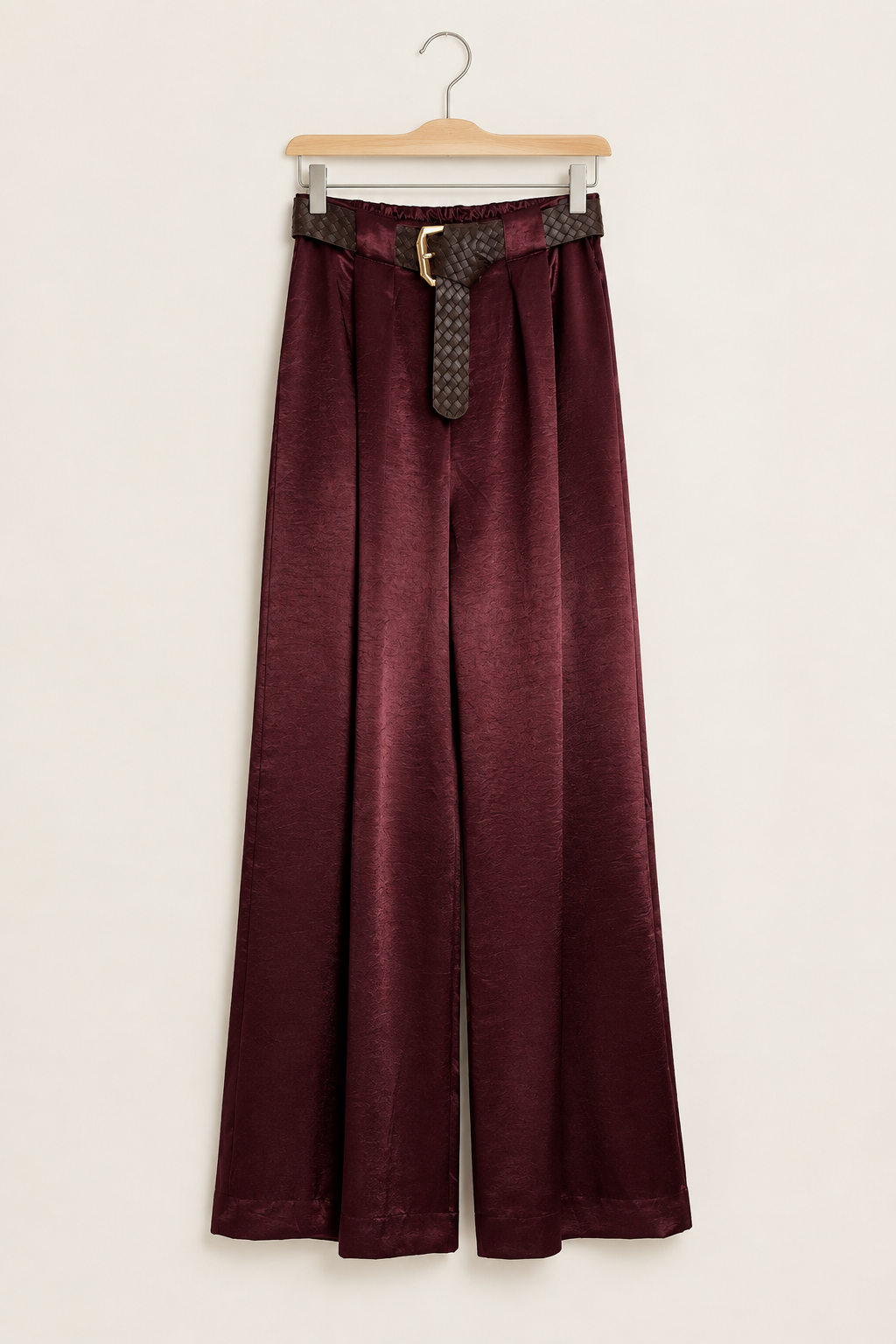 Pantalón Palazzo | Satinado