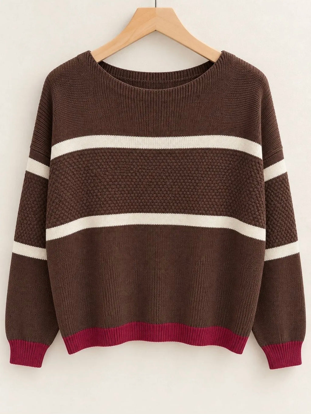 Jersey de Punto | Rayas y Textura