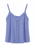 Top de Tirantes | Detalle de Botones y Ribete