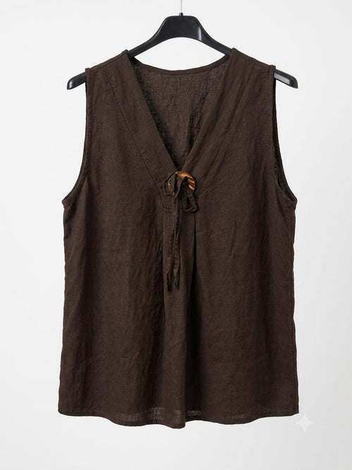 Blusa Fluida | Botón coco en viscosa