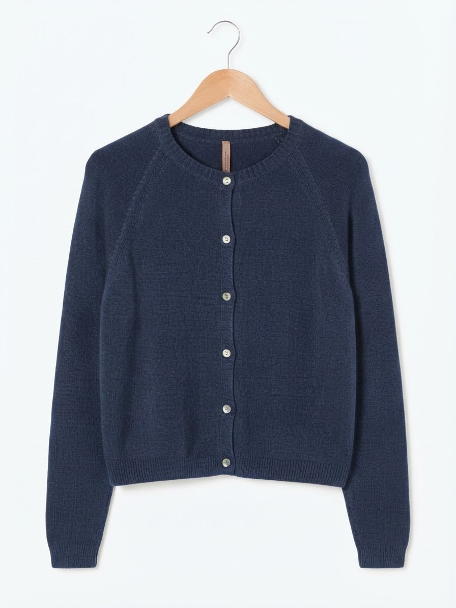 Chaqueta | Cárdigan de punto suave con botones