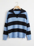 Jersey Polo| Oversize Rayas Horizontales