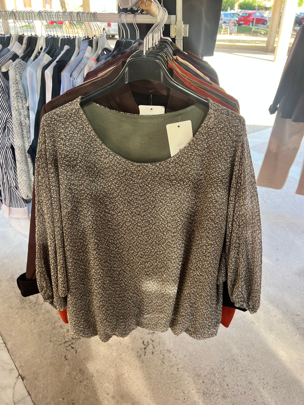 Jersey Punto | Jaspeado Manga Murciélago