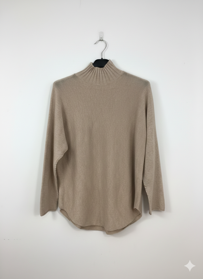 Jersey cuello cisne primavera