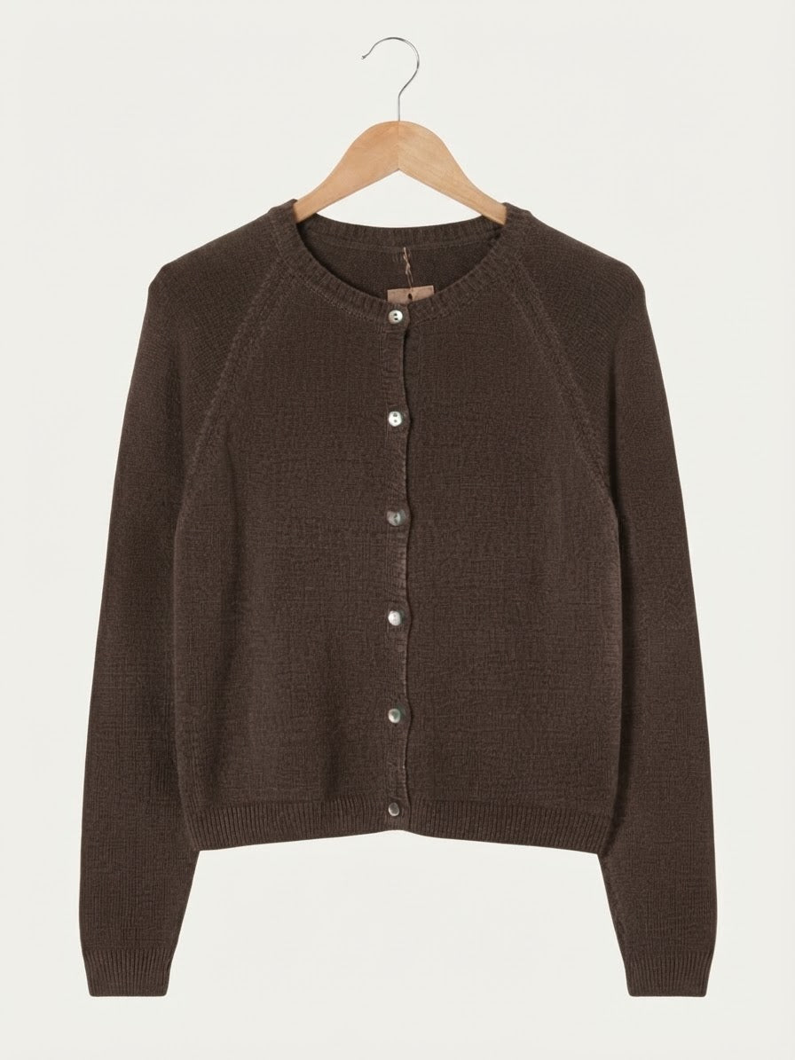 Chaqueta | Cárdigan de punto suave con botones