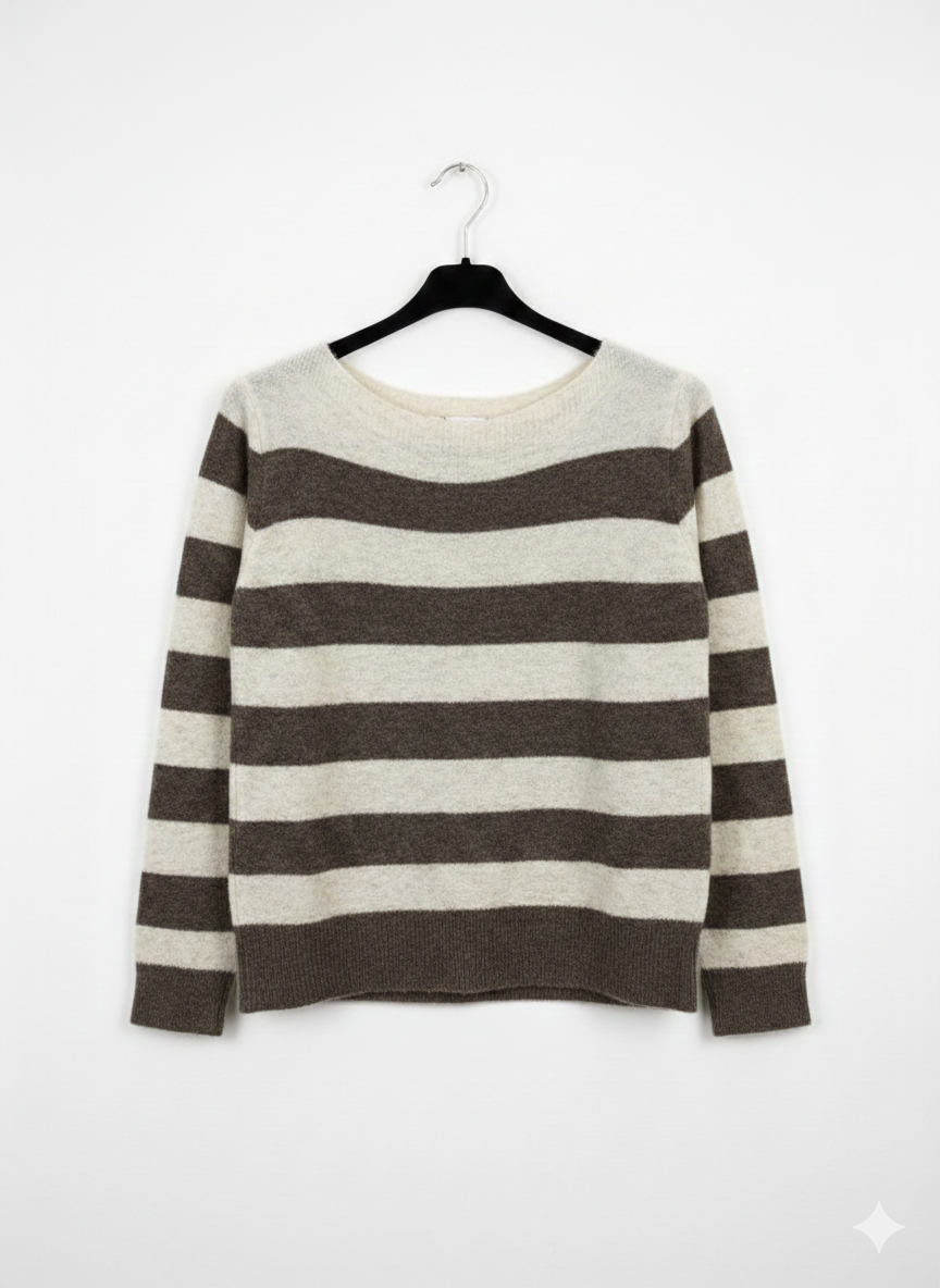 Jersey rayas cuello barco