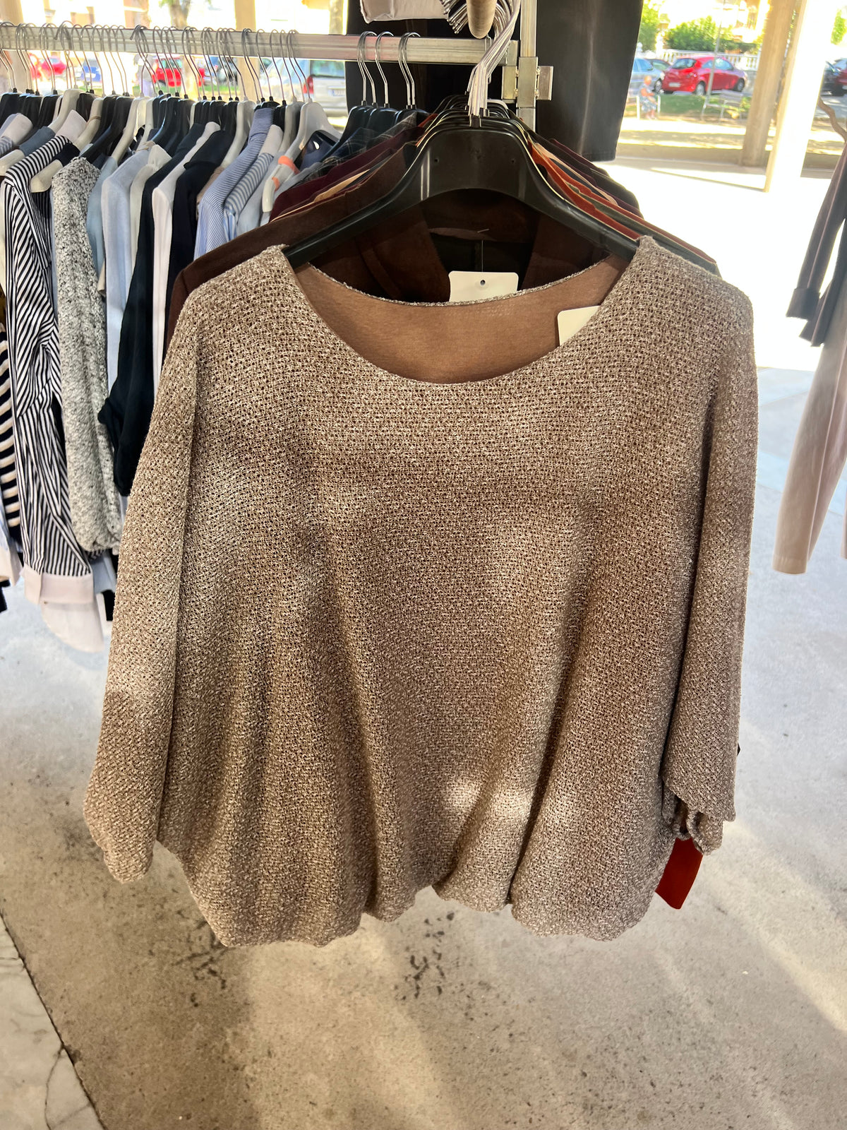 Jersey Punto | Jaspeado Manga Murciélago