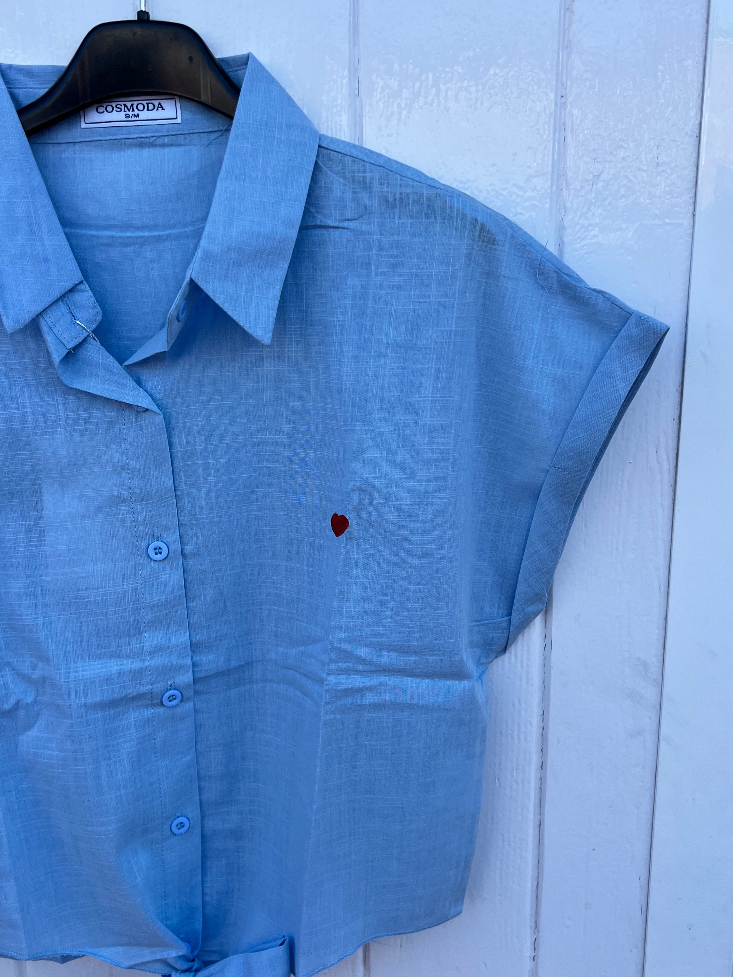 Camisa Algodón| Corazón y Nudo