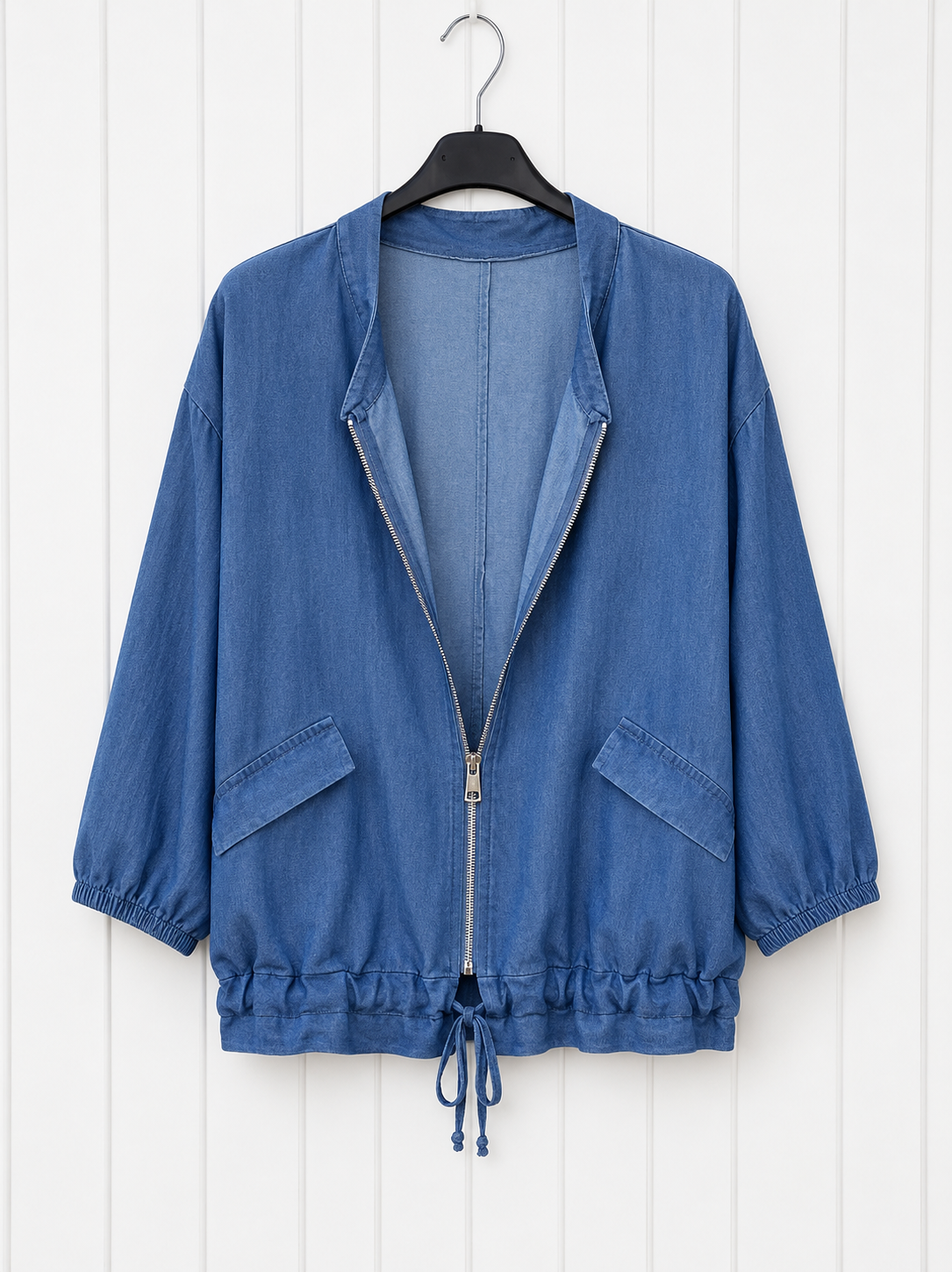 Chaqueta de Tencel | Estilo Bomber