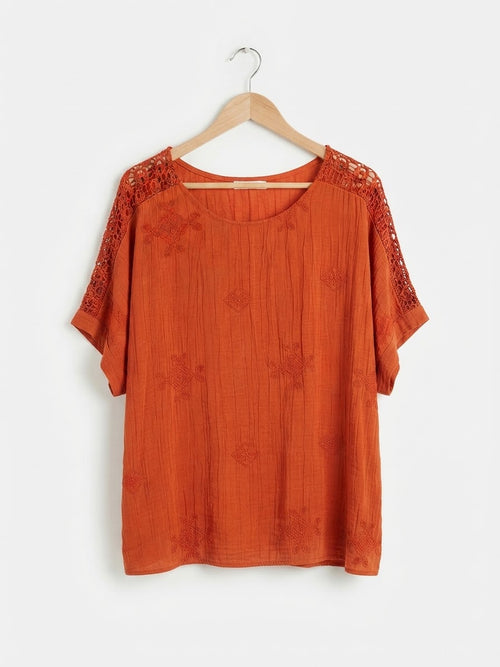 Blusa Bordada | Talla Grande