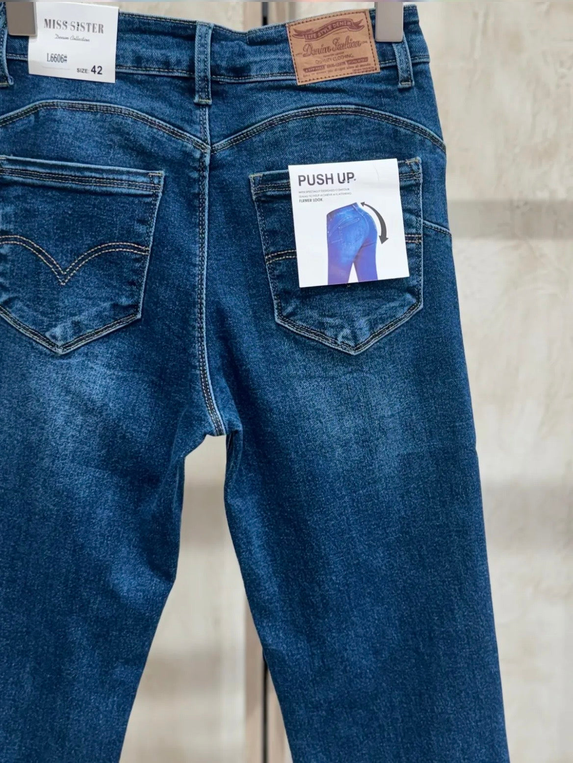 Pantalón Tejano | Push up Classic