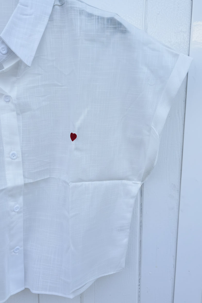Camisa Algodón| Corazón y Nudo