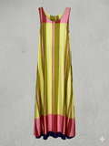 Vestido Largo | Punto Frío Rayas