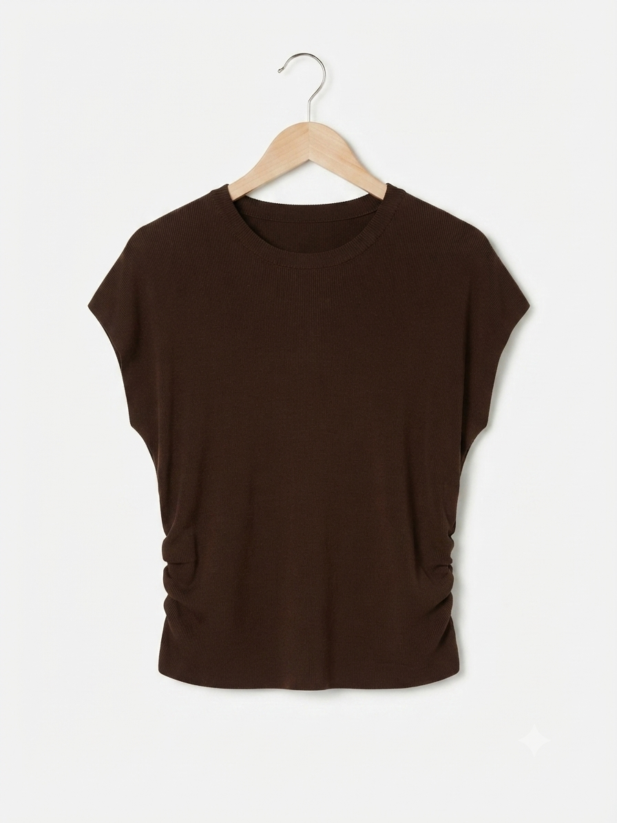 Camiseta | Fruncido lateral