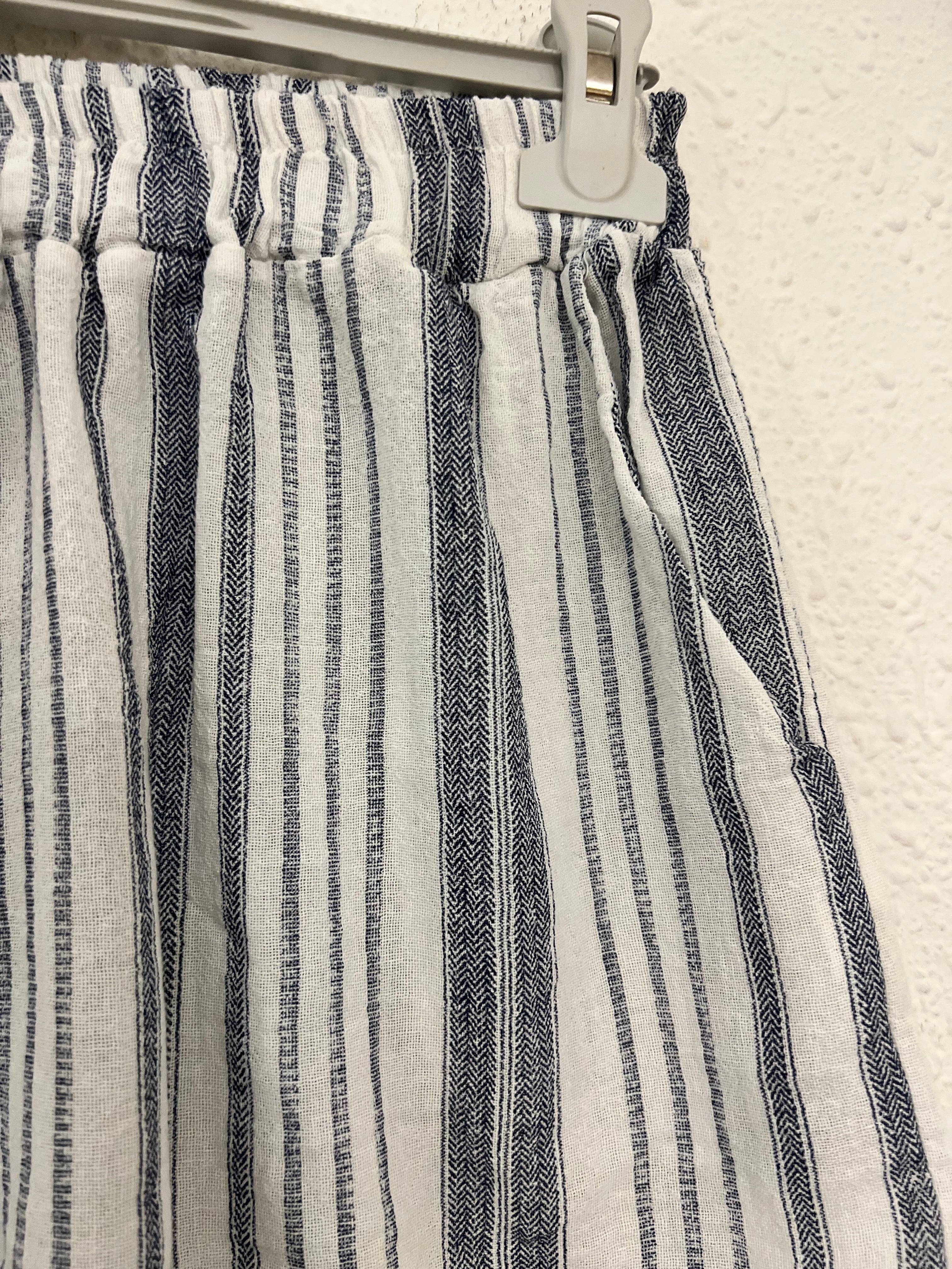 Pantalón Corto de Rayas |Bahía