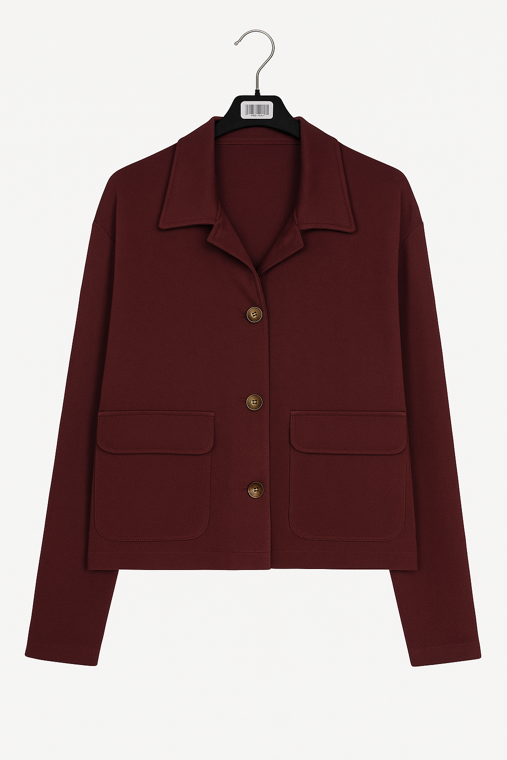 Chaqueta corta con bolsillos